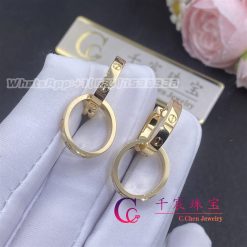 Cartier Love Earrings 18k Yellow Gold B8301499 (5)