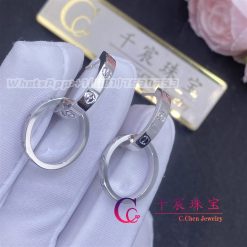 Cartier Love Earrings 18k White Gold B8301500 (5)