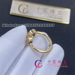 Chopard Happy Hearts Golden Hearts Ring Yellow Gold And Diamonds 82a107 0900 (2)