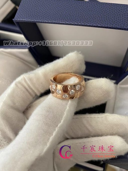 Chaumet Paris Bee My Love ring Rose gold, diamonds 085409