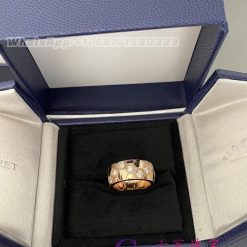 Chaumet Paris Bee My Love Ring Rose Gold Diamonds 085409 (6)