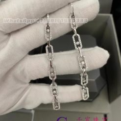 Messika Move Link Multi Pendant Earrings White Gold Diamond Earrings 12011 Wg (2)