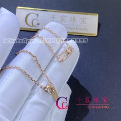 Messika Move Uno Pave Pink Gold For Her Diamond Necklace 04708 Pg (2)