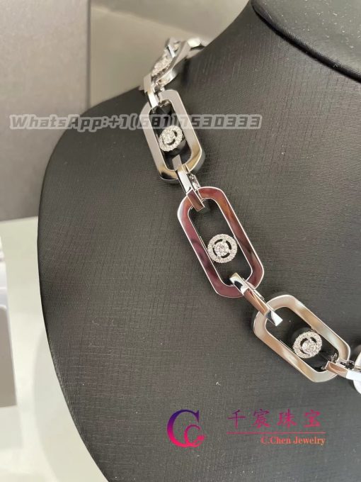 Messika So Move Xl White Gold For Her Diamond Necklace 13080 Wg (2)