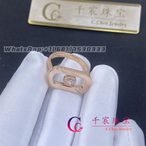 Messika So Move Pink Gold For Her Diamond Ring 12936 Pg (4)