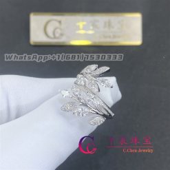 Tiffany Victoria Diamond Vine Bypass Ring In Platinum 66886468 (4)