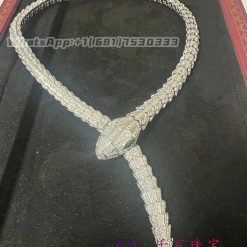 Bulgari Serpenti Diamond Necklace Pave Diamond 261226 (2)