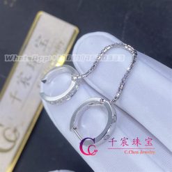 Cartier Love Single Earring White Gold (5)