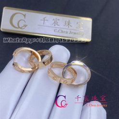 Cartier Love Earrings 18k Rose Gold N8515240 (4)