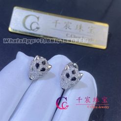 Cartier Panthere De Cartier Earrings 18k White Gold N8515269 (1)