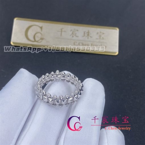 Cartier Clash De Cartier Ring Small Model Rhodiumized White Gold B4233100 (4)