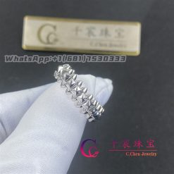 Cartier Clash De Cartier Ring Small Model Rhodiumized White Gold B4233100 (5)