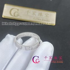 Cartie Love Wedding Band White Gold B4085100 (5)