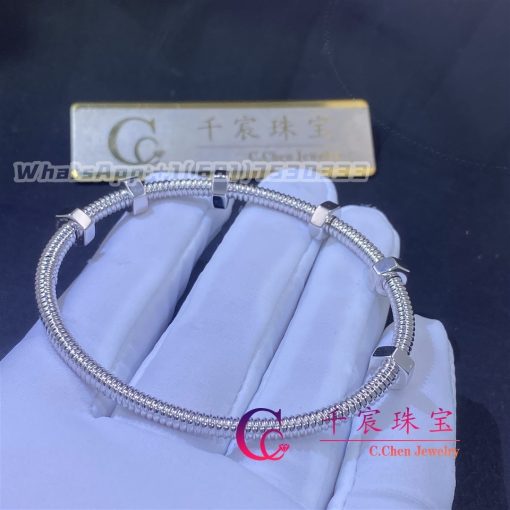 Cartier Ecrou De Cartier Bracelet 18k White Gold B6049617 (4)