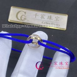 Cartier Trinity Bracelet Blue Cord B6016700 (2)