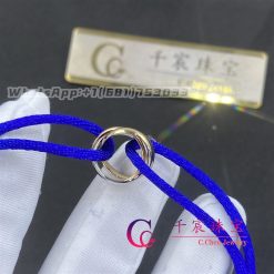 Cartier Trinity Bracelet Blue Cord B6016700 (4)