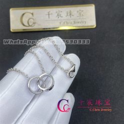 Cartier Love Necklace In 18k White Gold B7212500 (5)