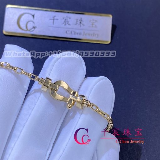 Fred force 10 bracelet 18k yellow gold medium model 0b0069 6b1109 (5)