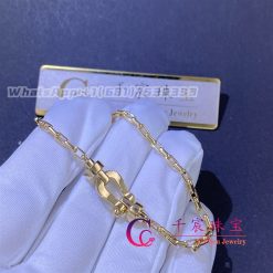 Fred Force 10 bracelet 18k yellow gold medium model 0B0069-6B1109